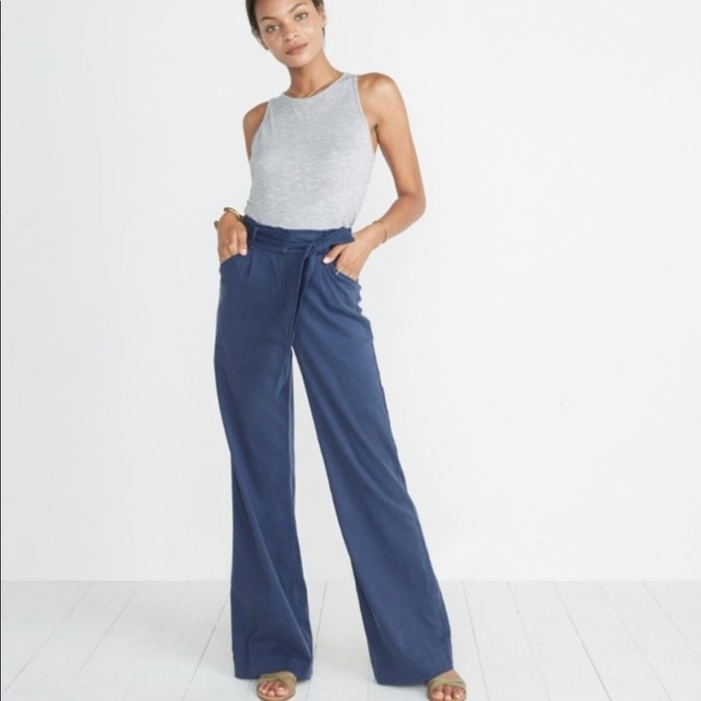 Marine Layer Gabrielle Pant Mood Indigo Medium